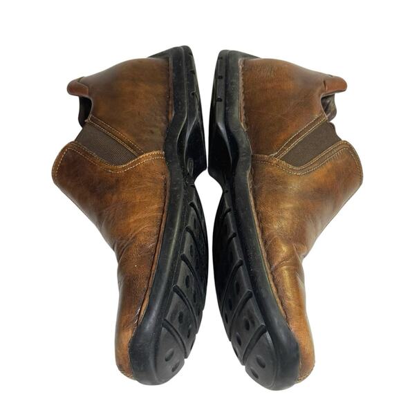 Cole Haan Zeno Leather Split Toe Slip On Shoes Brown Men’s Size 11M‎ - Picture 4 of 8